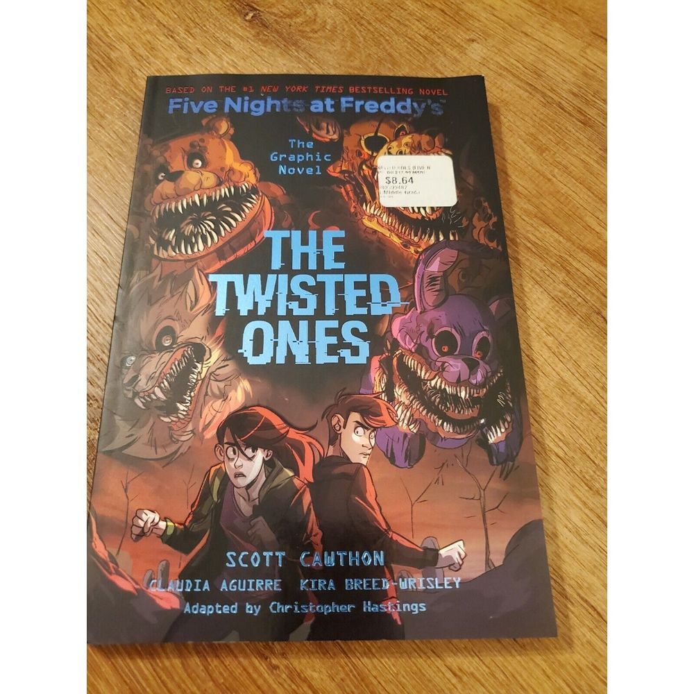 Five Nights at Freddy's The Twisted Ones Graphic Novel Scott Cawthon FNAF